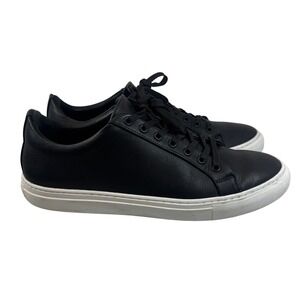 Thursday Boot Company Black Leather Low Top Sneakers Men's Size 10
